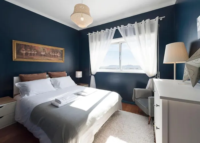 In Flat By, Center, Skyline