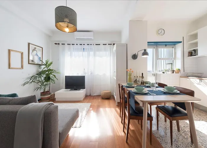 In Flat By, Center, Skyline