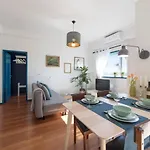 In Flat By, Center, Skyline
