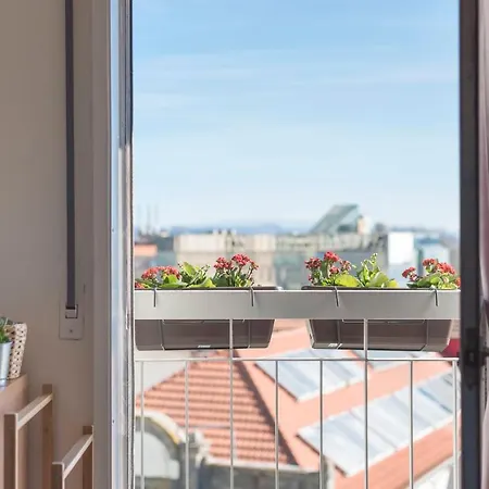 In Flat By, Center, Skyline Porto