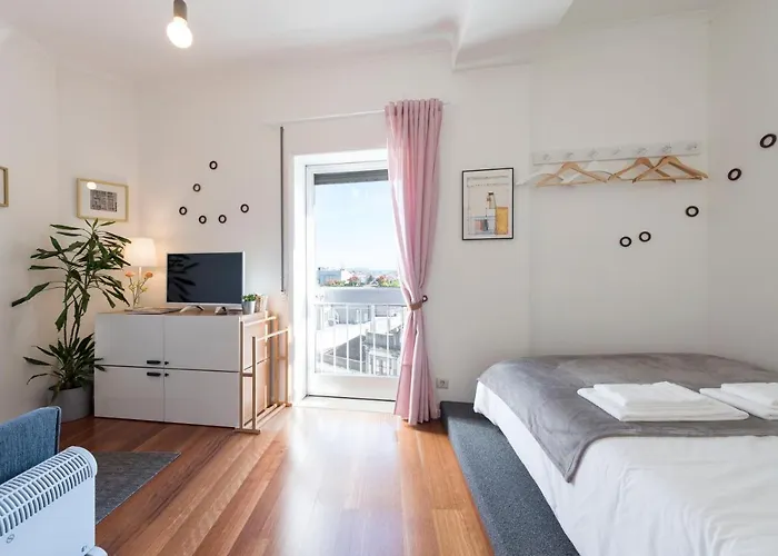 In Flat By, Center, Skyline