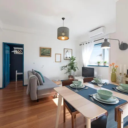 In Flat By, Center, Skyline